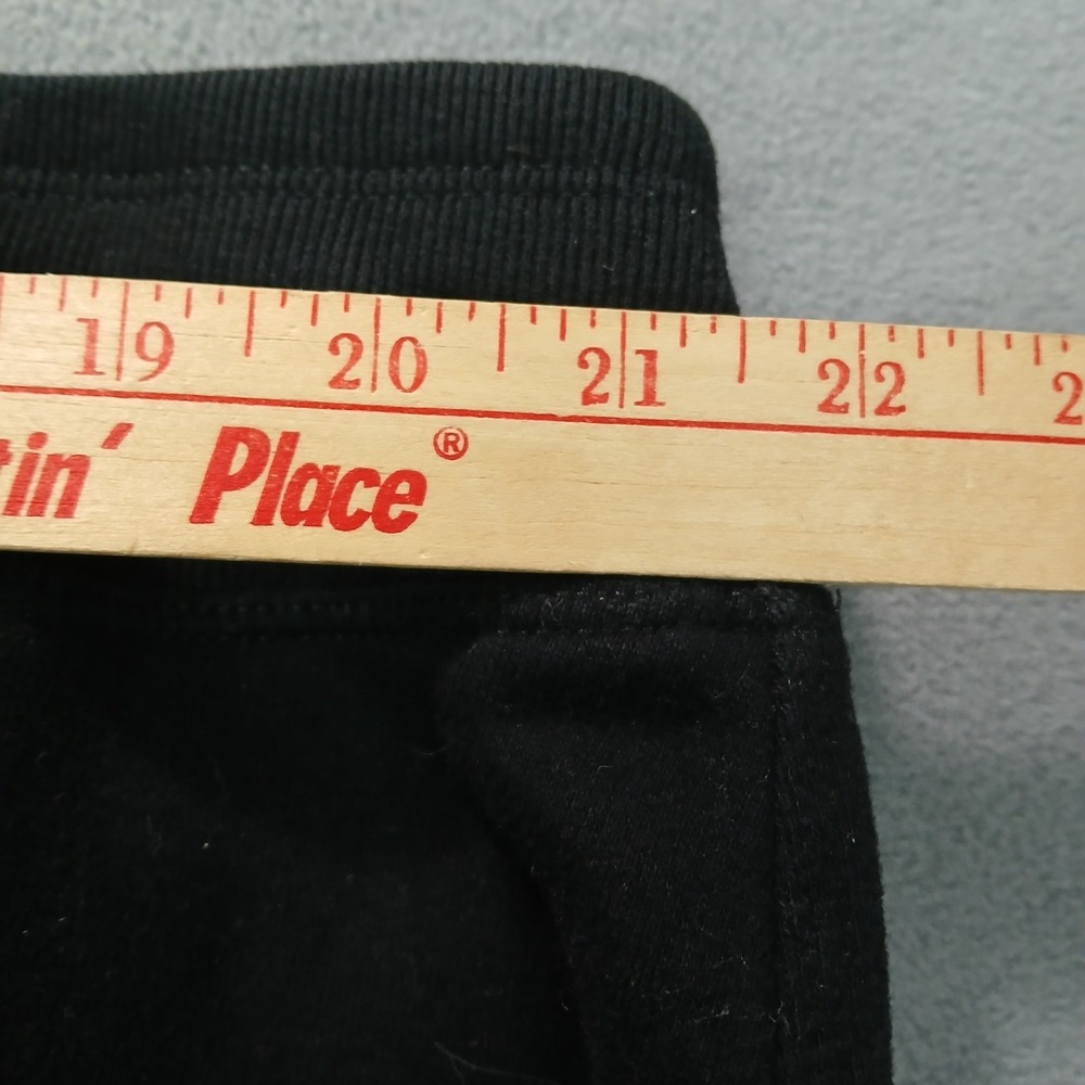 Calvin Klein Performance Sweatpants Women 3X Black Logo Fleece Lined Tapered Leg - Picture 5 of 7